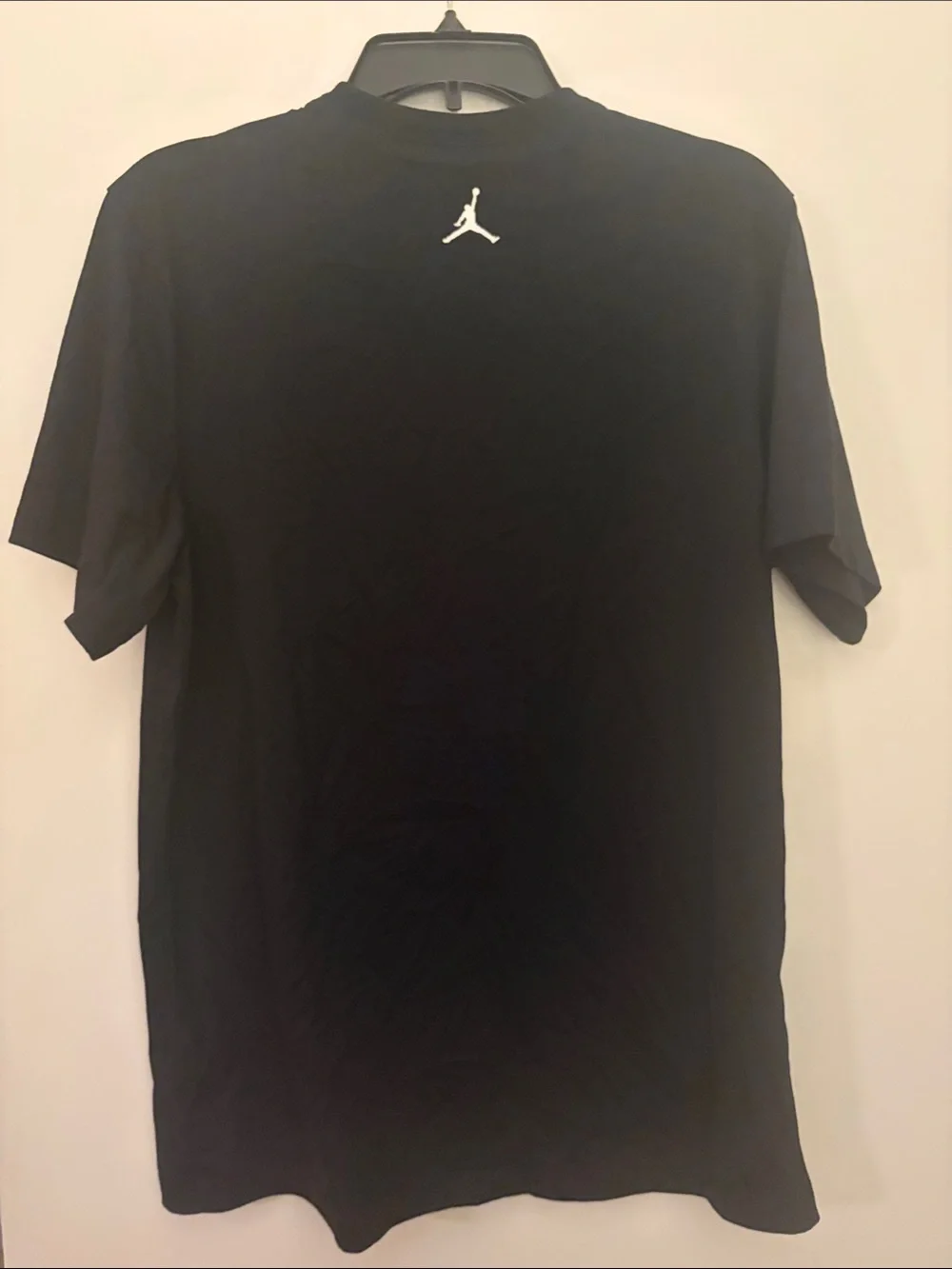 Jordan Black Short-Sleeve Tee with Sky & Sneaker Graphic